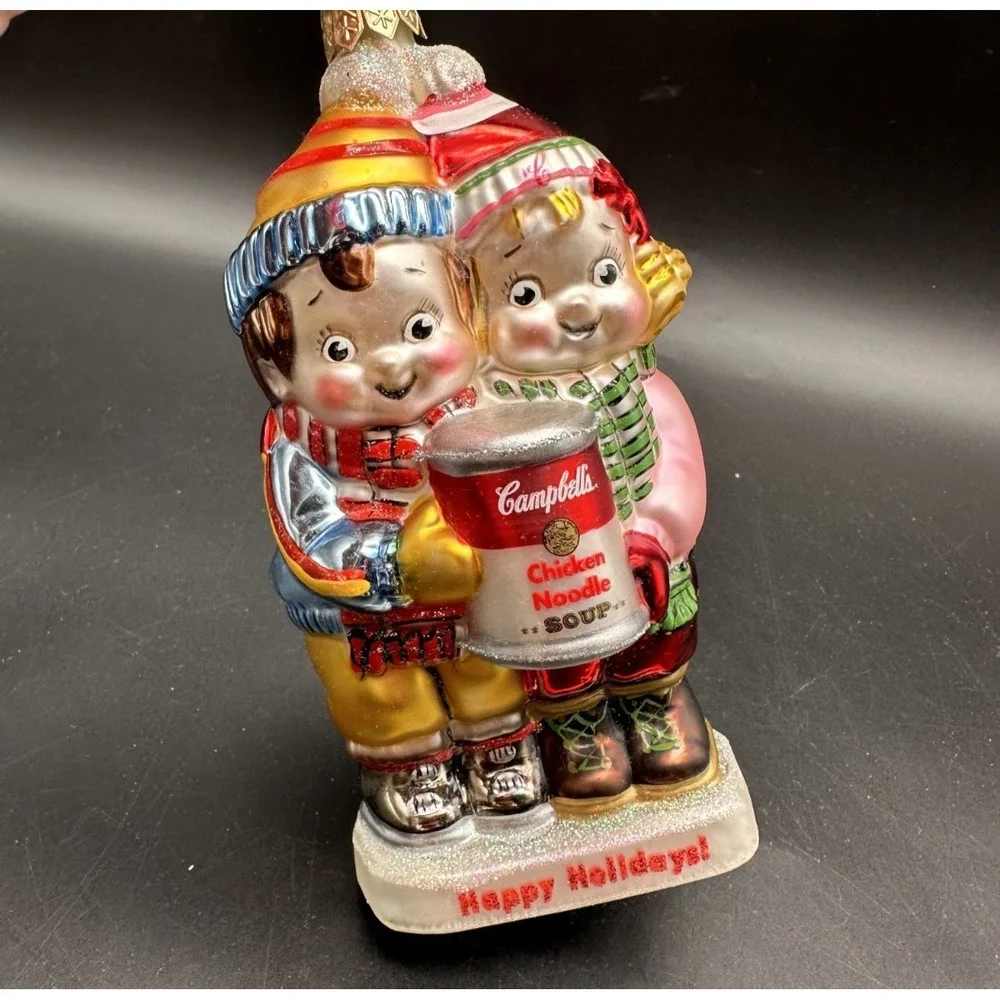 KURT ADLER POLONAISE CAMPBELL‎ SOUP KID ORNAMENT AP975